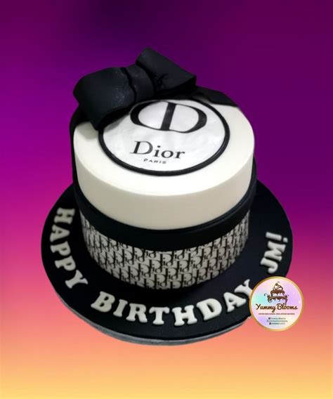 pinterest dior birthday cake